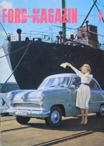 "Ford Verkaufsmagazin" Factorymagazine 1958 (9484)